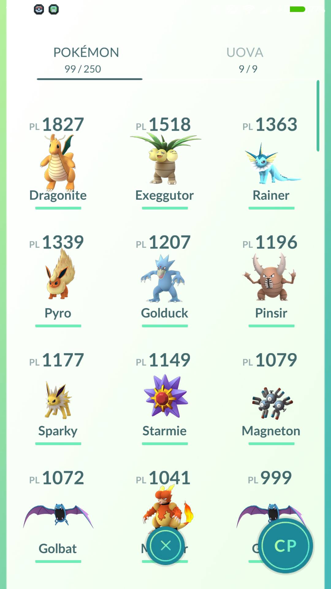 Account Pokemon GO