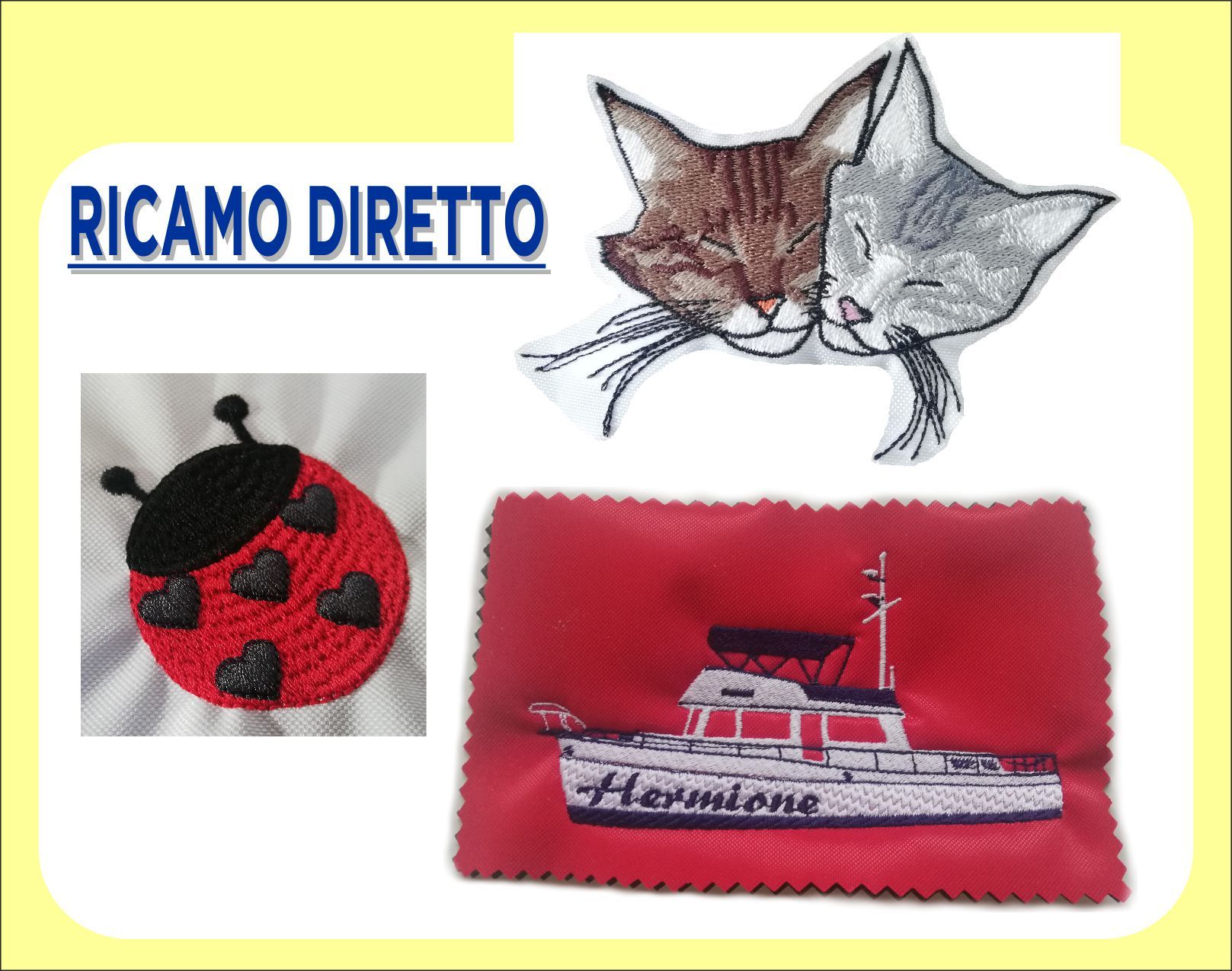 RICAMO PATCH - SCUDETTI - DISTINTIVI