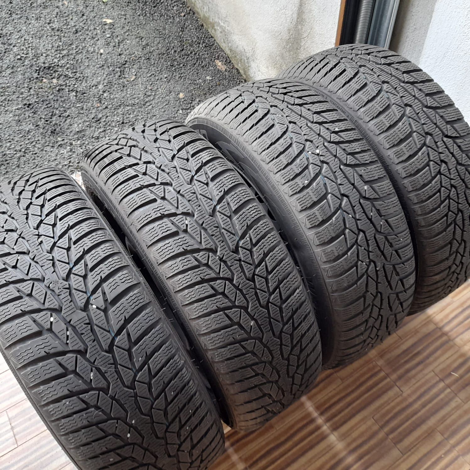 Gomme termiche 195/65 R15 usate +cerchione-RIBASSO