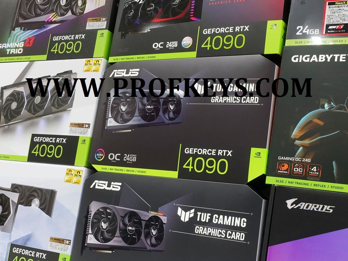 GeForce RTX 4090, RTX 4080, RTX 4070, RTX 4070 Ti,