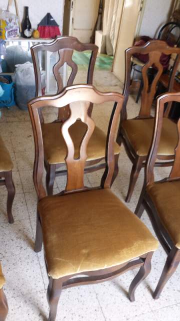 6 sedie antiche