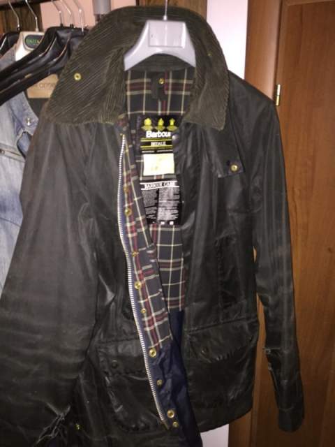 Barbour bedale blu